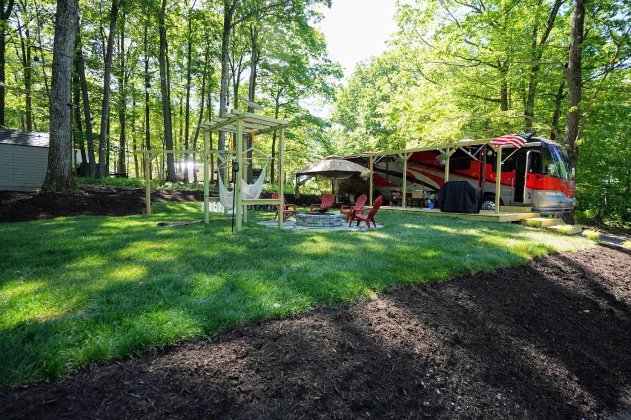 3E *Glamping At Treasure Lake* DuBois Exteriör bild