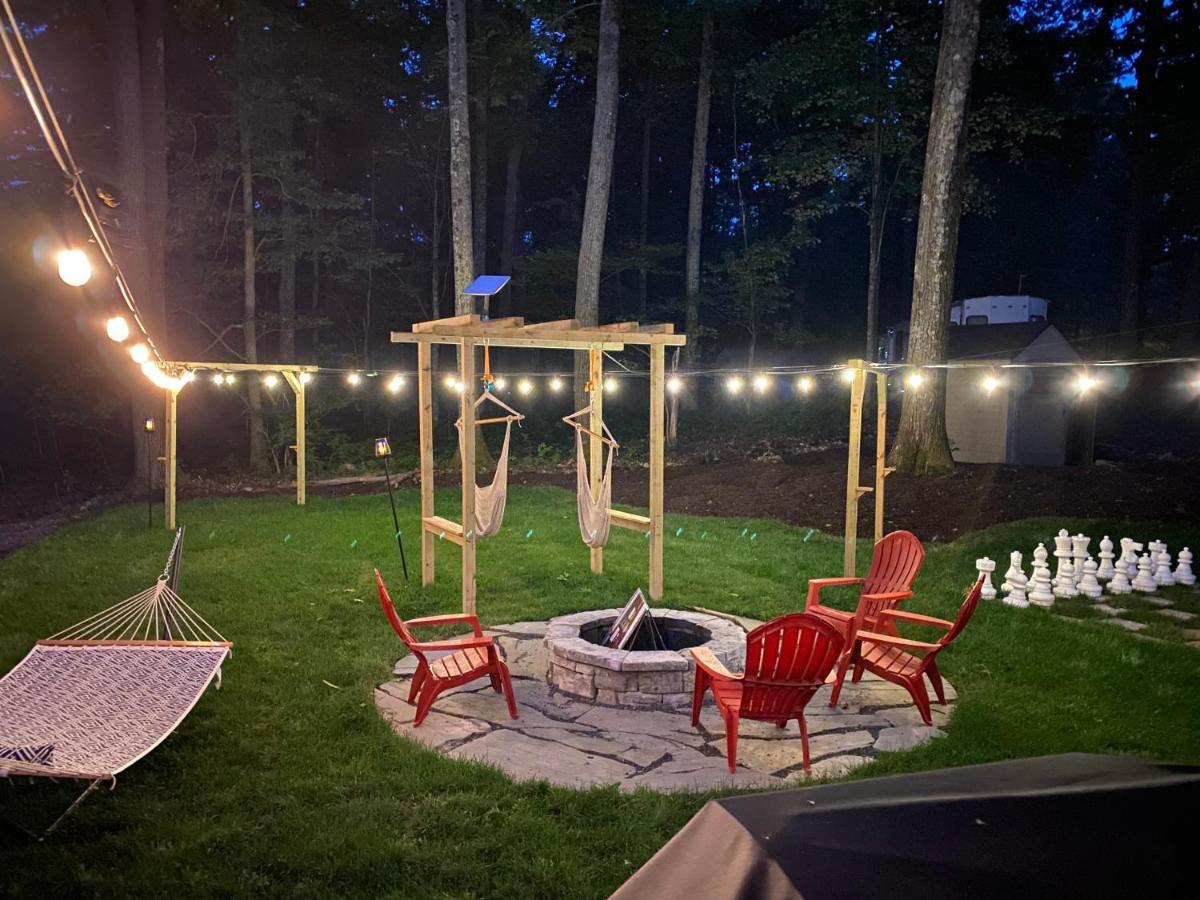 3E *Glamping At Treasure Lake* DuBois Exteriör bild