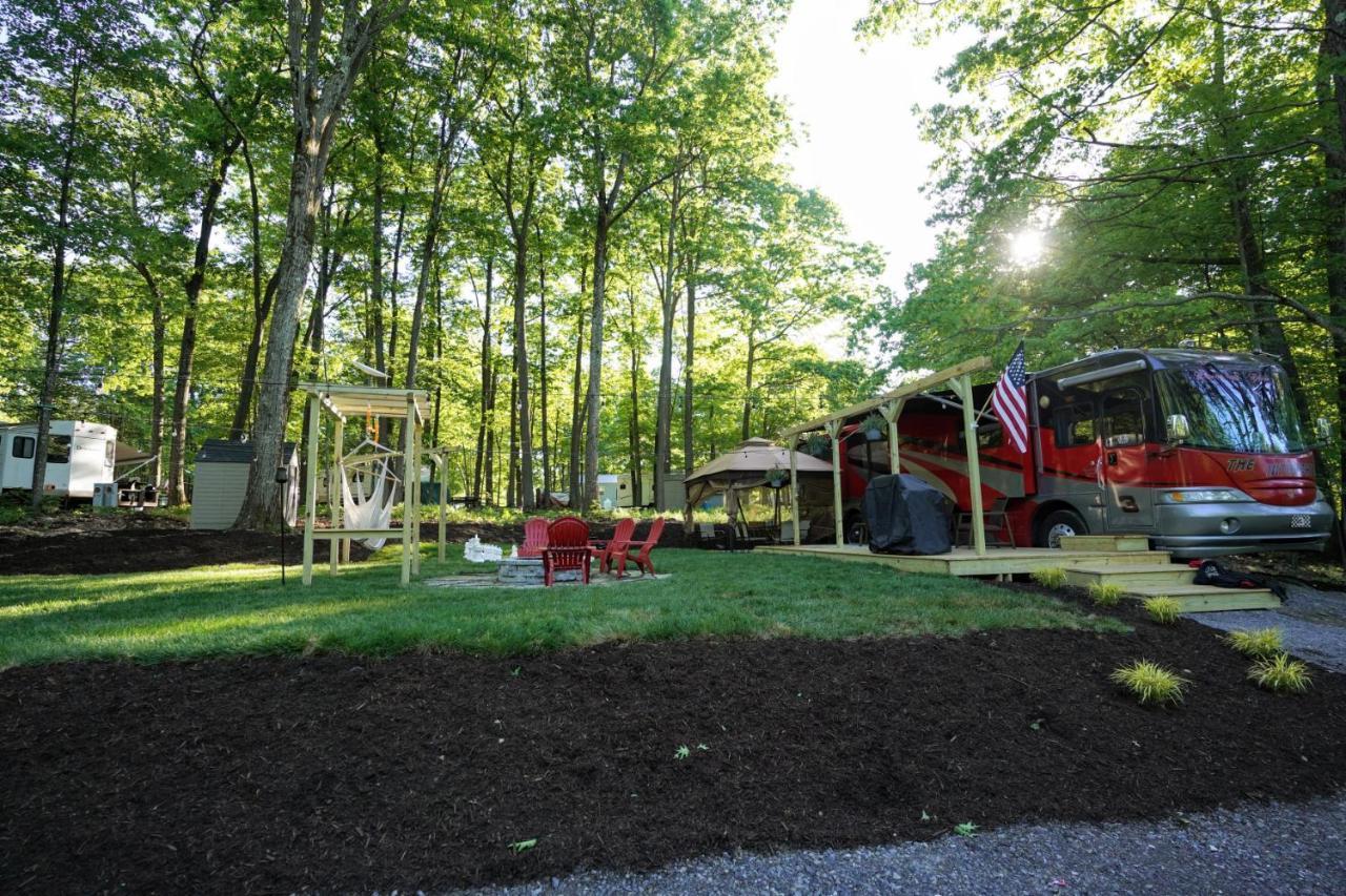 3E *Glamping At Treasure Lake* DuBois Exteriör bild