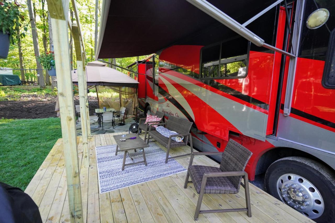 3E *Glamping At Treasure Lake* DuBois Exteriör bild